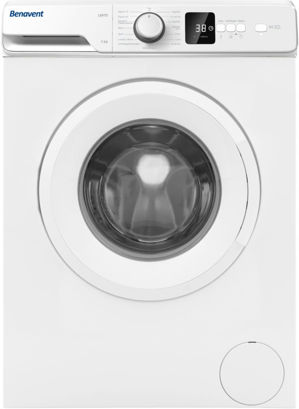 LAVADORA BENAVENT LBV7D D 7KG 1000RPM.