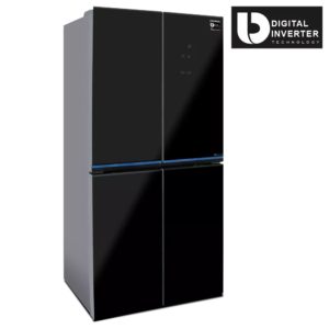 FRIGO USA AMCB496BC NFT 185x86 CRISTAL NEGRO E