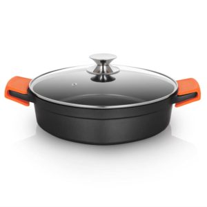 CACEROLA ORBEGOZO CDB1028 28CM ALUMINIO FUNDIDO