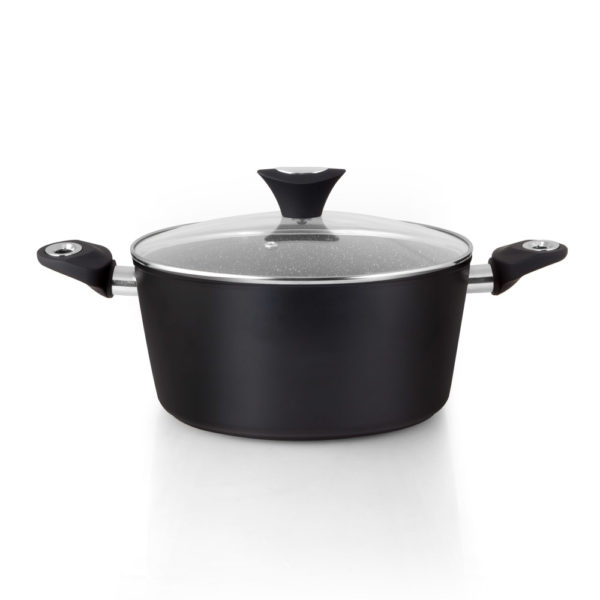 CACEROLA ALUMINIO FORJADO ORBEGOZO CFM 2024 24CM.
