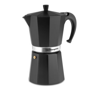 CAFETERA ORBEGOZO KFN 1210 ALUMINIO 12T.