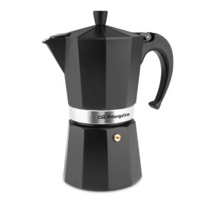 CAFETERA ORBEGOZO KFN 910 ALUMINIO NEGRA 9T.