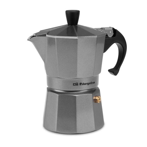 CAFETERA ORBEGOZO KFS 320 ALUMINIO SILVE 3T.
