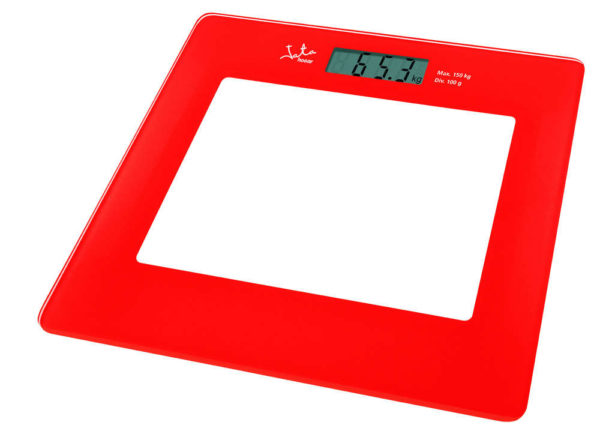 BASCULA BAÑO JATA MOD 290R ROJA
