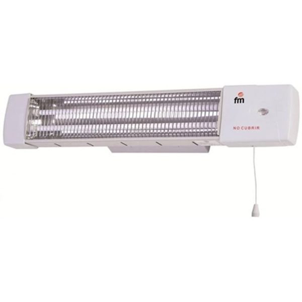 ESTUFA CUARZO BAÑO FM 1502C 2 BARRAS 1200W