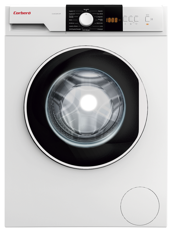 LAVADORA CORBERO CLAV22812VP 8KG 1200RPM D BLANCA