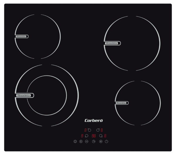 VITROCERAMICA CORBERO CCVBR6450 4ZONAS
