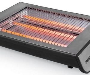 TOSTADOR PRINCESS 142404 PLANO INOX NEGRO