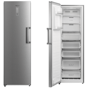 CONGELADOR NEVIR NVR5621NVSD 1P NO FROST TOTAL DUAL E INVERTER 185X60 INOX