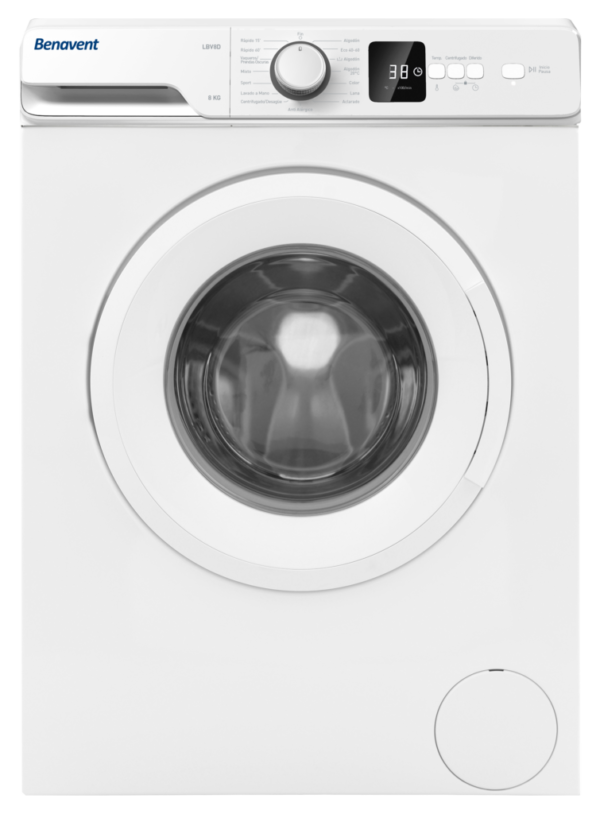 LAVADORA BENAVENT LBV8D 8KG 1000RPM. D BLANCA