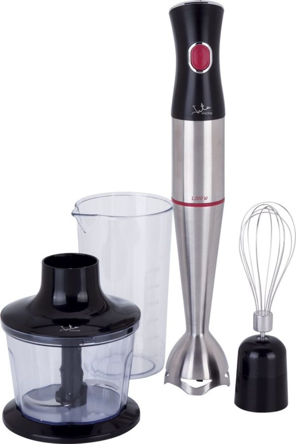 BATIDORA JATA BT177 VARILLA 1000W ACCESORIOS NEGRA
