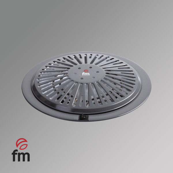 BRASERO FM BBLACK 900W CALOR NEGRO 500W EURO-HEAT