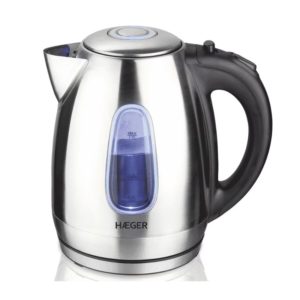 HERVIDOR HAEGER EK22S027A S/CABLE INOX 1,7L.