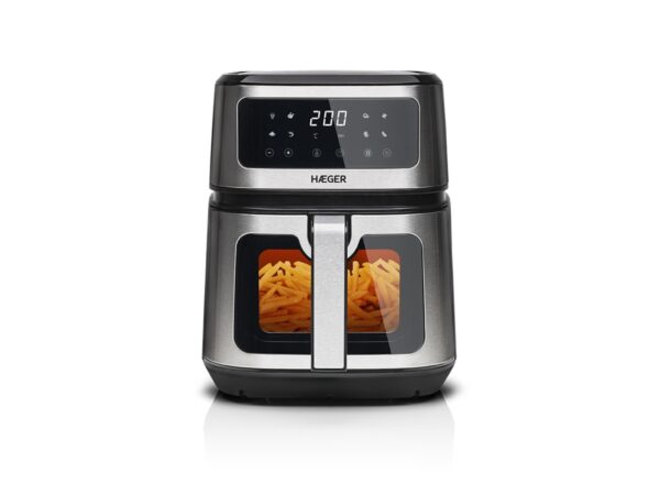 FREIDORA AIRE HAEGER AFD50004A 5L 1200W DIGITAL NEGRO