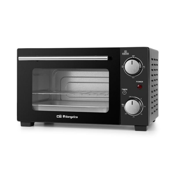 HORMO SOBREMESA ORBEGOZO HO985 10L. 650W NEGRO