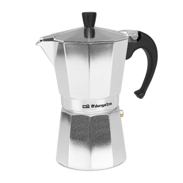 CAFETERA ORBEGOZO KF600 6TAZAS ALUMINIO