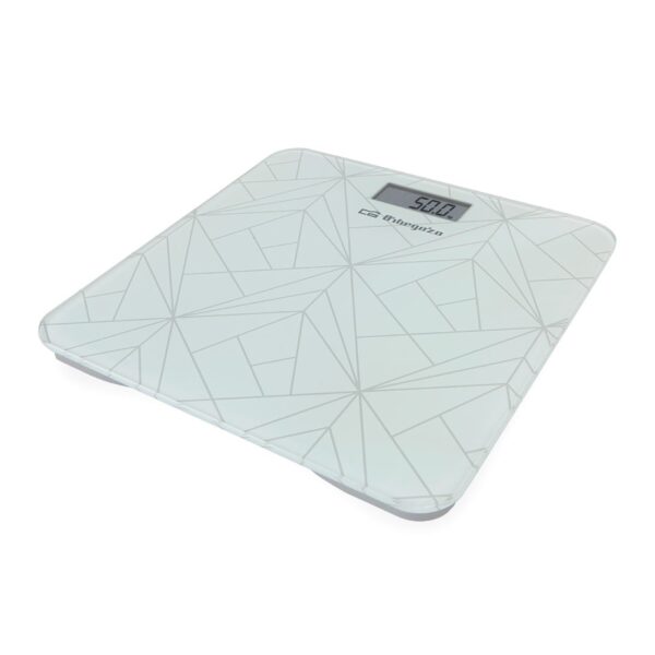 BASCULA BAÑO ORBEGOZO PB2218 BLANCO PANTALLA LED