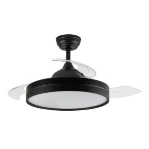 VENTILADOR TECHO ORBEGOZO CP137105 RETRACTIL NEGRO